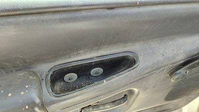 1998-2001 Dodge Ram 1500 Driver Left Front Door Trim Panel Manual Windows Gray