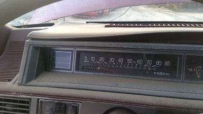 1989-91 Olds Eighty Eight Trim Bezel Around Speedometer Oem Dash Surround Panel