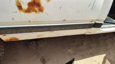 1984 Dodge Ram W250 Passenger Right Rear Moulding On Box Front Oem