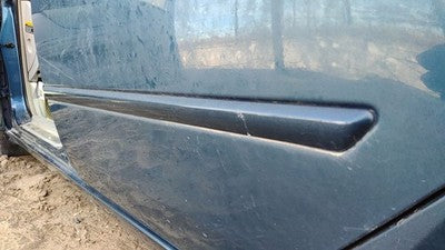 06-08 Hyundai Sonata Driver Left Rear Moulding From Door Back Trim Strip Blue