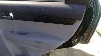 2011 Kia Sorento Passenger Right Rear Inside Door Trim Panel Only Back Black Eb