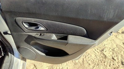 11-16 Cruze Passenger Right Rear Door Trim Panel With Switches Back Black Afo
