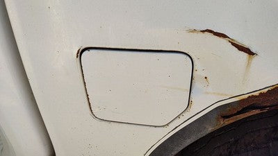 2004-2015 Nissan Titan Fuel Tank Door With Hinge Gas Lid Oem Filler Q10 White
