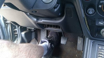 89-93 Galant Vr-4 Lower Dash Under Column Knee Bolster Trim Panel Black