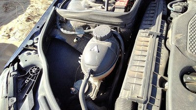 2008-2015 Mercedes C300 Coolant Reservoir Radiator Overflow Tank Bottle Oem