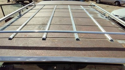 84 Jeep Grand Wagoneer Complete Luggage Rack Assembly Roof Rails With Cross Bars