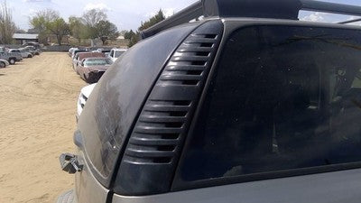 03 Chevy Suburban Passenger Right Rear Upper corner Moulding D Pillar Back Trim
