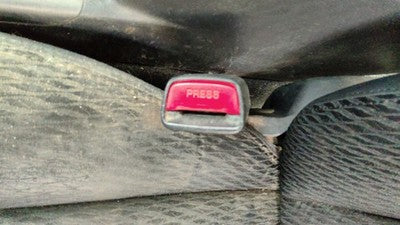 2010-2014 Subaru Legacy Outback Driver Left Front Seat Belt Buckle Receiver Oem