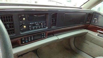96-99 Buick Lesabre Trim Bezel Around Speedometer Dash Surround Panel Grey 17C