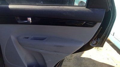 2011 Kia Sorento Passenger Right Rear Inside Door Trim Panel Only Back Black Eb
