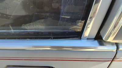 85 Grand Marquis Driver Left Front Upper Chrome Moulding From Door Oem Trim