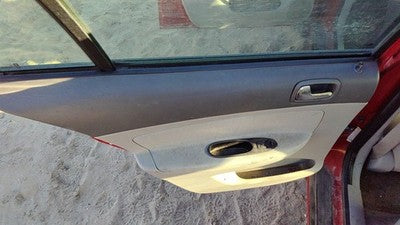 05-10 Chevy Cobalt Driver Left Rear Door Trim Panel With Switches Back 14C Gray