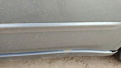 07-12 Nissan Altima Driver Left Rear Moulding From Door Back Trim Strip Gray W40