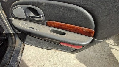01-02 300M Passenger Right Rear Door Trim Panel With Switches Back Black