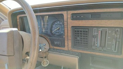 1984 Ford Tempo Trim Bezel Around Speedometer Oem Dash Surround Panel