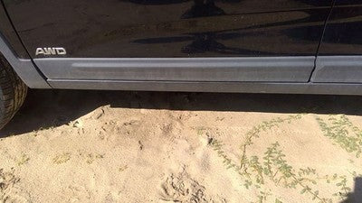2011-2015 Kia Sorento Driver Left Front Moulding From Door Trim Strip Gray H9