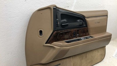 92 Buick Park Ave Ultra Passenger Right Front Door Trim Panel With Switches Tan