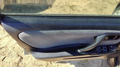 2002 Infiniti G20 Driver Left Front Door Trim Panel With Master Switch Black