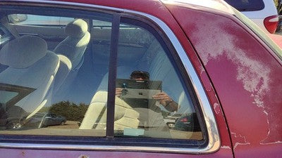 1994-2011 Grand Marquis Driver Left Rear Vent Window Back Door Glass With Frame