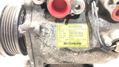 2002-2006 Mitsubishi Lancer Ac Compressor Air Conditioner Pump Assembly Oem 2.0L