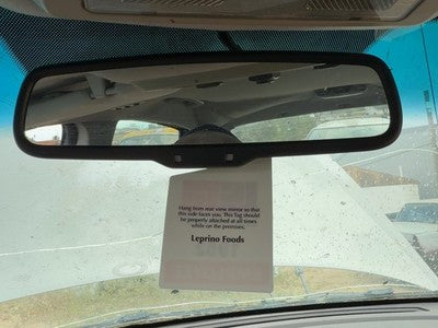 2007 Ford Fivehundred Inside Rear View Mirror Oem Windshield Mounted