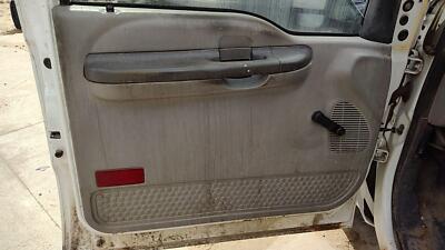 1999-2001 F250 Super Duty Driver Left Front Inside Door Trim Panel Only Oem Gray