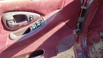 1995 Chevy Lumina Driver Left Front Door Trim Panel With Master Switch Red