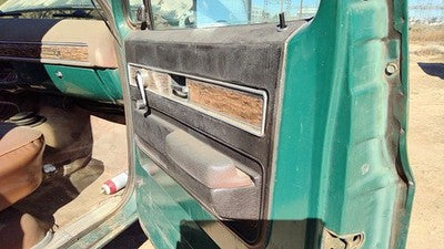 1976 Silverado C10 Passenger Right Front Door Trim Panel Paed Black