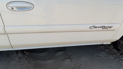 01-02 Century Passenger Right Front Moulding From Door Oem Trim Strip White