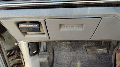 1989-1991 Olds 88 Dash Fuse Panel Cover Oem Gray