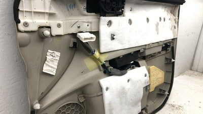 11-14 Legacy Outback Driver Left Front Door Trim Panel With Master Switch Ivory