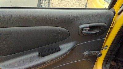 2004-2005 Dodge Neon Driver Left Rear Door Trim Panel With Switches Back Gray