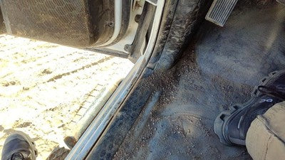 2016 Dodge Ram 4500 Driver Left Lower Kick Trim Panel Oem Gray X8
