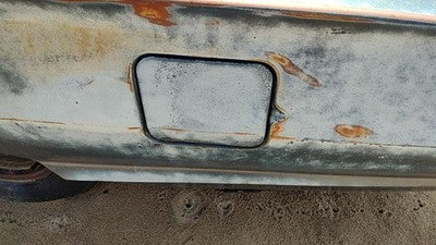 1964 Ford Thunderbird Coupe Fuel Tank Door With Hinge Gas Lid Oem Filler