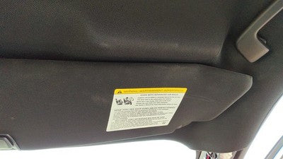 2016-2019 Explorer Police Interceptor Passenger Right Sun Visor Oem Black 9W