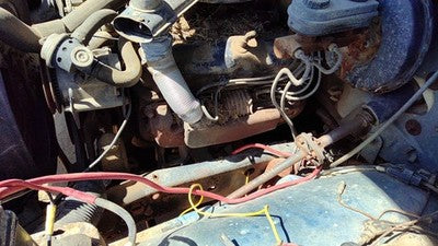 1978-1988 Dodge Ram W150 Driver Left Exhaust Manifold Assembly Oem 5.2L 3879720