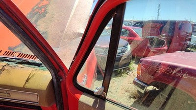 73-87 Silverado K10 Passenger Right Front Vent Window Door Glass With Frame