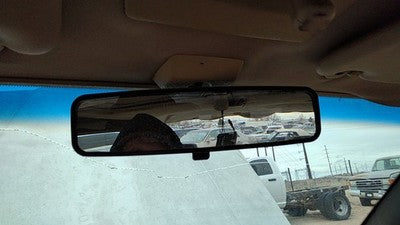 1991 Volvo 740 Inside Rear View Mirror Oem Windshield Mounted