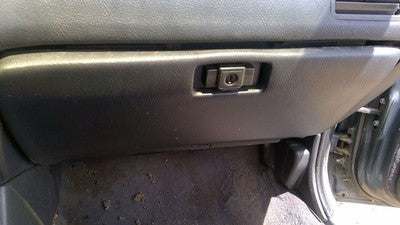 1991 Mitsubishi Galant Vr-4 Glove Box Assembly Complete Door With Latch Black
