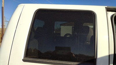 13-16 F250 Passenger Right Rear Side Window Door Glass Back 6.7L Powerstroke