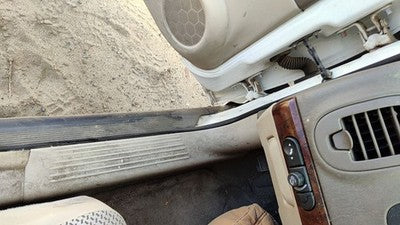 2005 Chevy New Style Malibu Driver Left Lower Kick Trim Panel Oem Neutral 52E