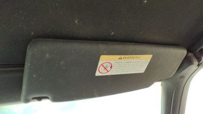 2000-2011 Vw Cabrio Convertible Passenger Right Sun Visor Oem Black