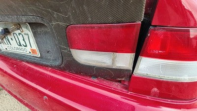 96-00 Civic Hx Coupe Passenger Right Tail Light Oem Brake Lamp Rear Lid Mounted