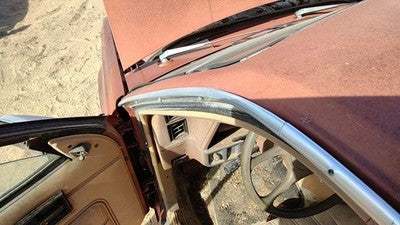 1985 Pontiac Sunbird Driver Left Chrome Drip Rail Oem 2 Door
