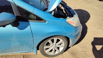2014-2019 Nissan Versa Note Passenger Right Front Fender Oem Blue Rbe Fca009mbmb