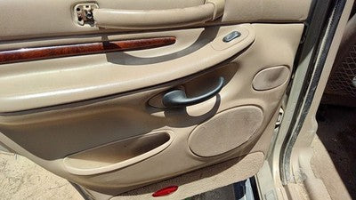 1998 Navigator Driver Left Rear Inside Door Trim Panel With Switches Back Tan Kx