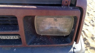 1981-1987 Isuzu Pup Pickup Driver Left Head Light Oem Front Lamp With Bracket