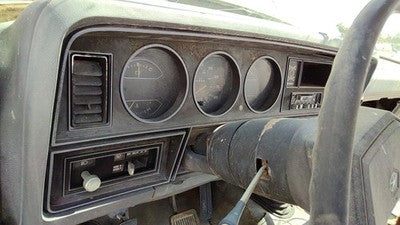 1984-1986 Dodge Ram W250 Trim Bezel Around Speedometer Oem Dash Surround Panel