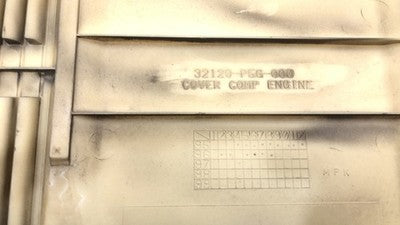 1997 Acura Tl Engine Cover Top Plastic Shield 3.2L Oem 320120-P5g-000