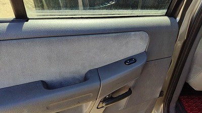 2005 Explorer Driver Left Rear Inside Door Trim Panel With Switches Back Gray Tt